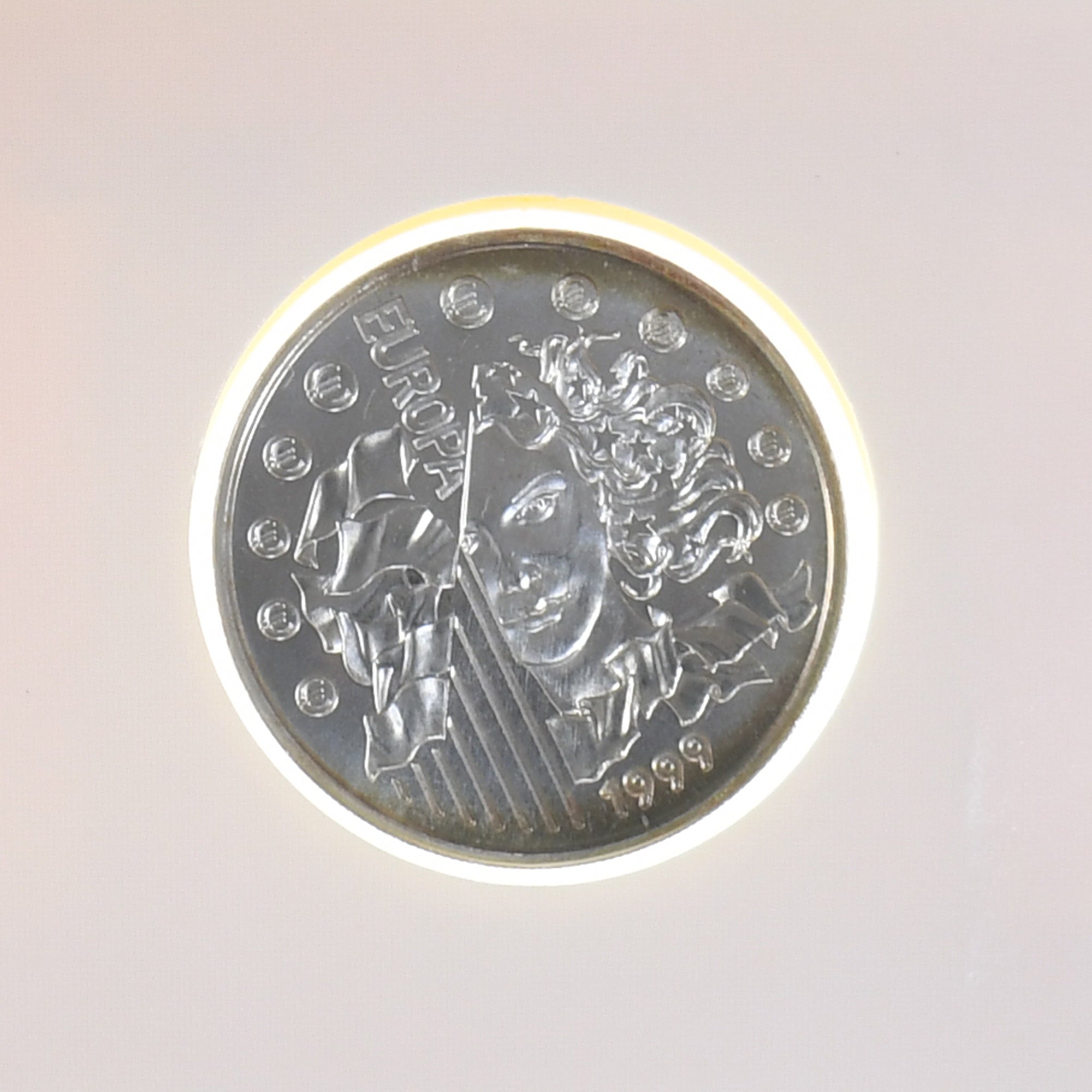 Francia, Europa - monnaie parité, 6.55957 Francs, 1999, Monnaie de Paris, BU