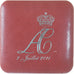 Monaco, medaglia, Mariage d'Albert et Charlène, 2011, BE, FDC, Argento
