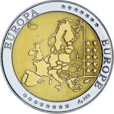 France, Medal, L'Arc de Triomphe, BE, MS(65-70), Gold plated silver