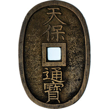 Japón, 100 Mon, Tempo Tsuho, (1835-1870), BC+, Bronce, KM:7