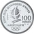 France, Albertville - Patinage de vitesse, 100 Francs, 1990, Monnaie de Paris BE