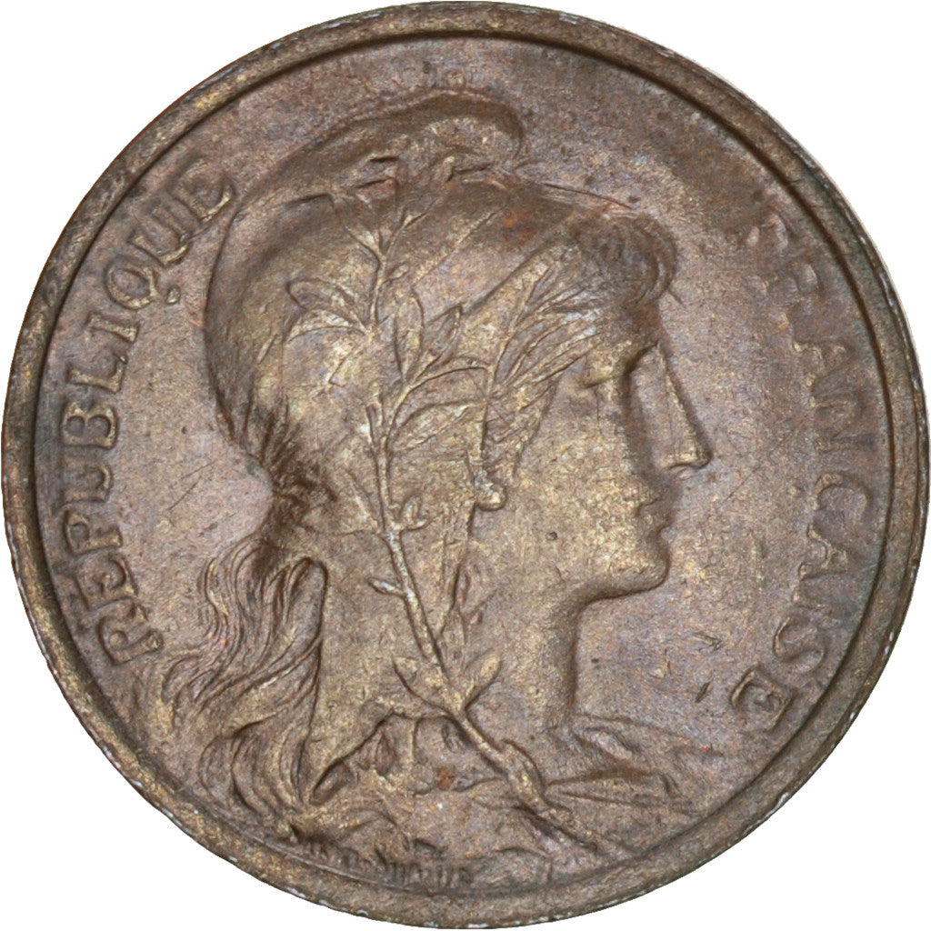Coin, France, Dupuis, Centime, 1908, Paris, AU(50-53), Bronze, KM:840