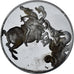 France, Medal, Léonard de Vinci, bataille de dragons, Proof, MS(63), Silver