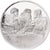 France, Medal, Léonard de Vinci, détail de la Cène, Proof, MS(63), Silver