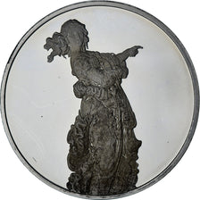 France, Medal, Léonard de Vinci, dame au doigt tendu, Proof, MS(63), Silver