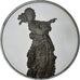 France, Medal, Léonard de Vinci, dame au doigt tendu, Proof, MS(63), Silver