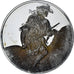 France, Medal, Léonard de Vinci, adolescent à cheval, Proof, MS(60-62), Silver