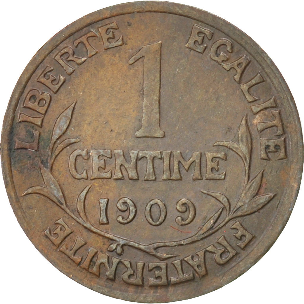 Coin, France, Dupuis, Centime, 1909, Paris, EF(40-45), Bronze, KM:840