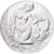 France, Medal, Léonard de Vinci, Léda et le cygne, Proof, MS(64), Silver