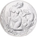 France, Medal, Léonard de Vinci, Léda et le cygne, Proof, MS(64), Silver