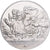 Frankreich, Medaille, Léonard de Vinci, détail de la Cène, Proof, UNZ+