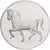 France, Medal, Léonard de Vinci, étude équestre, Proof, MS(64), Silver