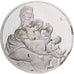 France, Médaille, Léonard de Vinci, la Vierge et saint Anne, Proof, SPL