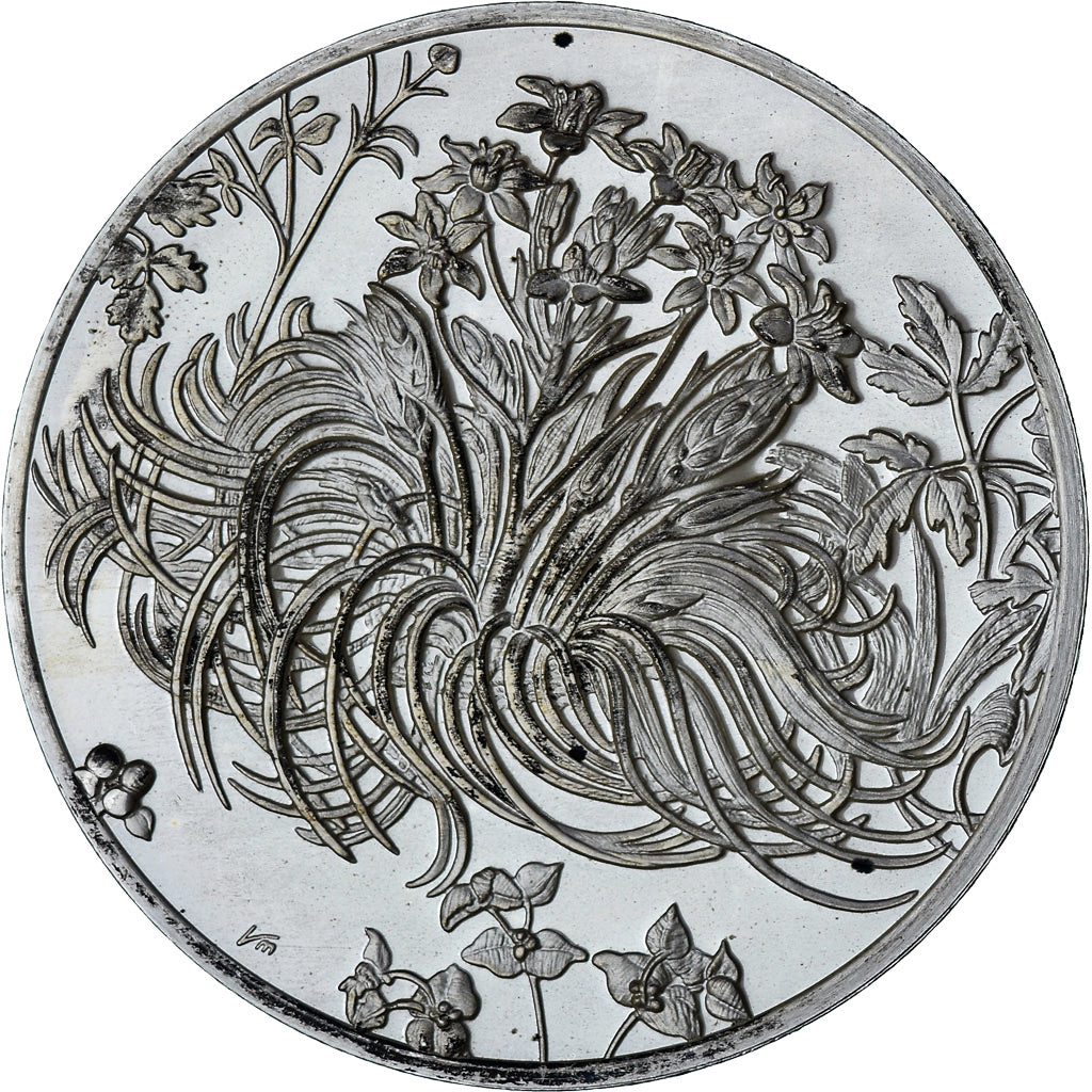 France, Medal, Léonard de Vinci, l'étoile de Bethléem, Proof, MS(63), Silver