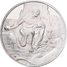 France, Medal, Léonard de Vinci, saint Jérôme, Proof, MS(64), Silver