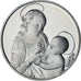France, Medal, Léonard de Vinci, Madone Benois, Proof, MS(64), Silver