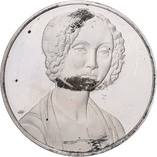 France, Medal, Léonard de Vinci, portrait de Genevière de Benci, Proof