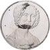France, Medal, Léonard de Vinci, portrait de Genevière de Benci, Proof