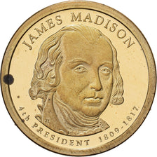 United States, James Madison, Dollar, 2007, San Francisco, Proof, MS(64)