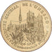 France, 1 écu d'Amiens, Cathédrale d'Amiens, 1994, AU(55-58), Brass