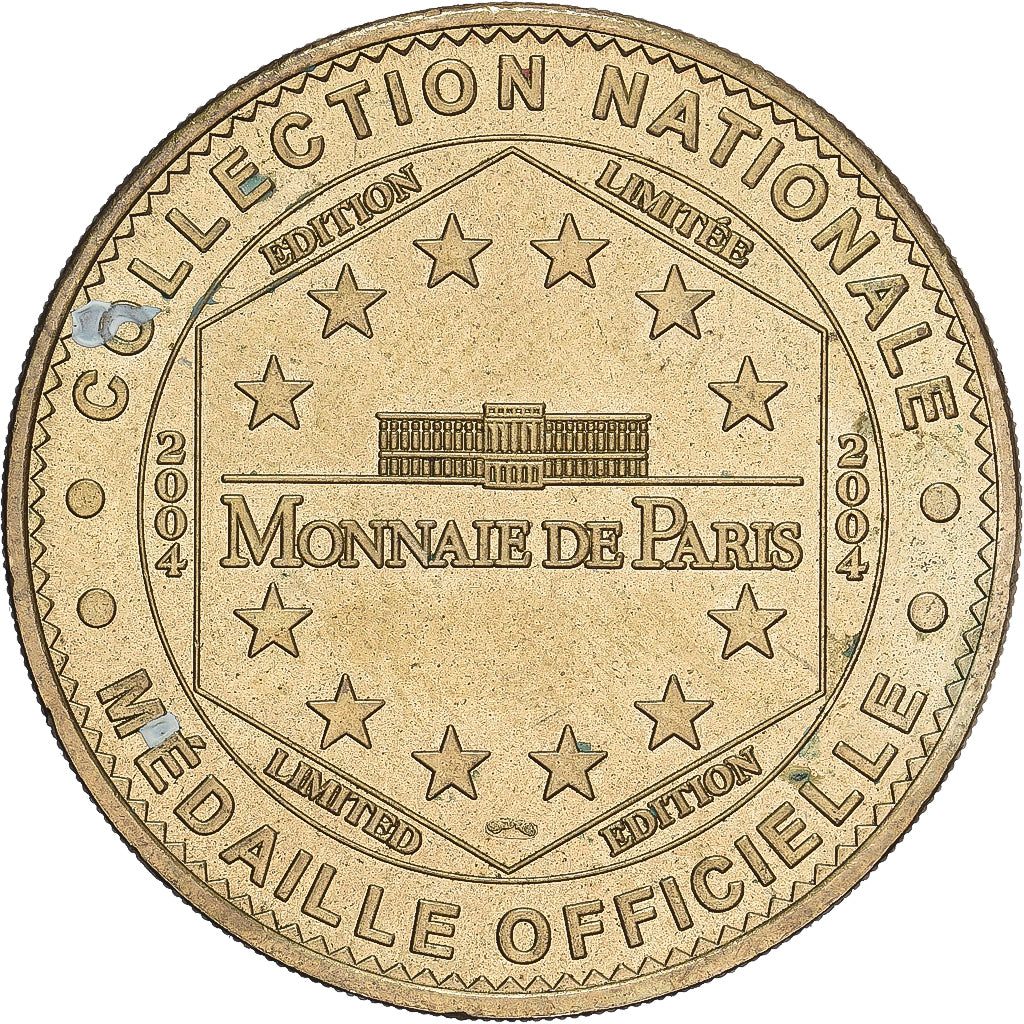 Frankrijk, Medaille, Chateau de Pierrefonds, 2004, Monnaie De Paris, ZF+, Tin