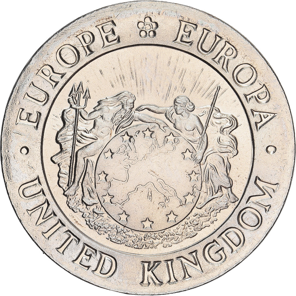 Zjednoczone Królestwo Wielkiej Brytanii, 2 Ecu Europa, 1992, Tower mint, BU