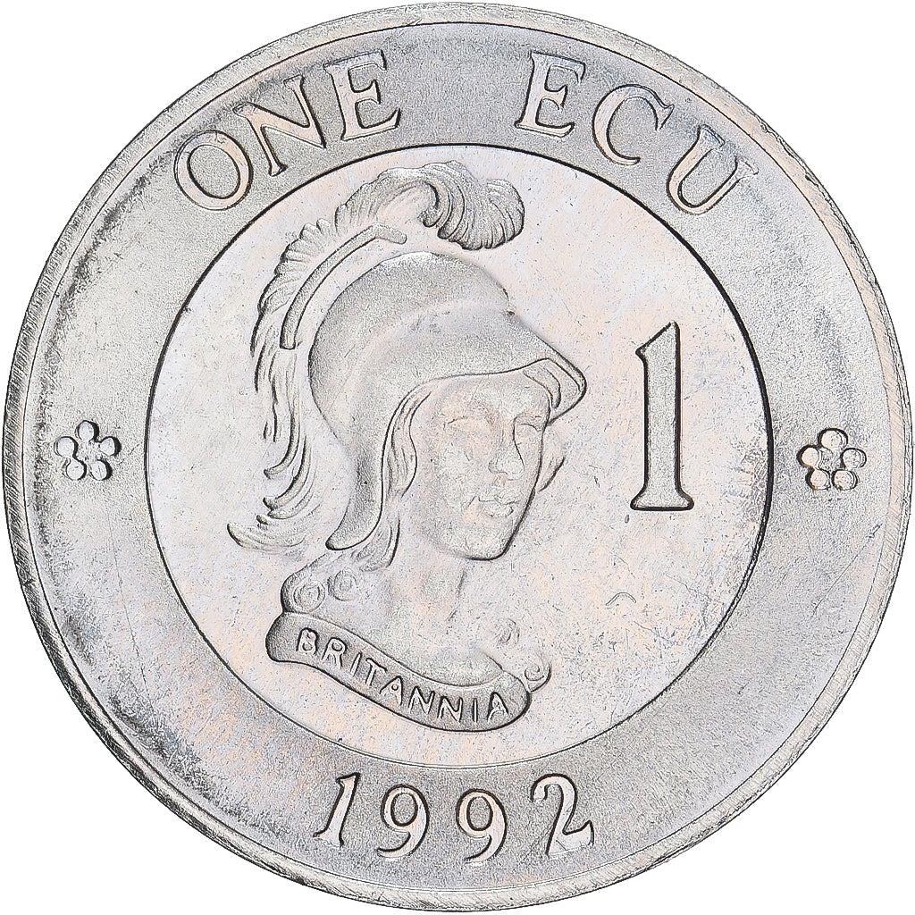 Zjednoczone Królestwo Wielkiej Brytanii, 1 Ecu Europa, 1992, Tower mint, BU
