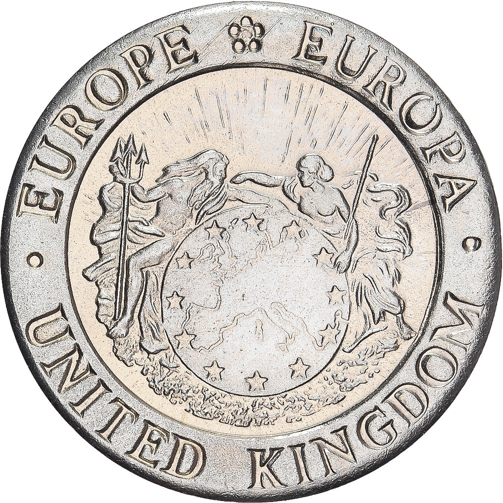 Zjednoczone Królestwo Wielkiej Brytanii, 1/2 Ecu Europa, 1992, Tower mint, BU