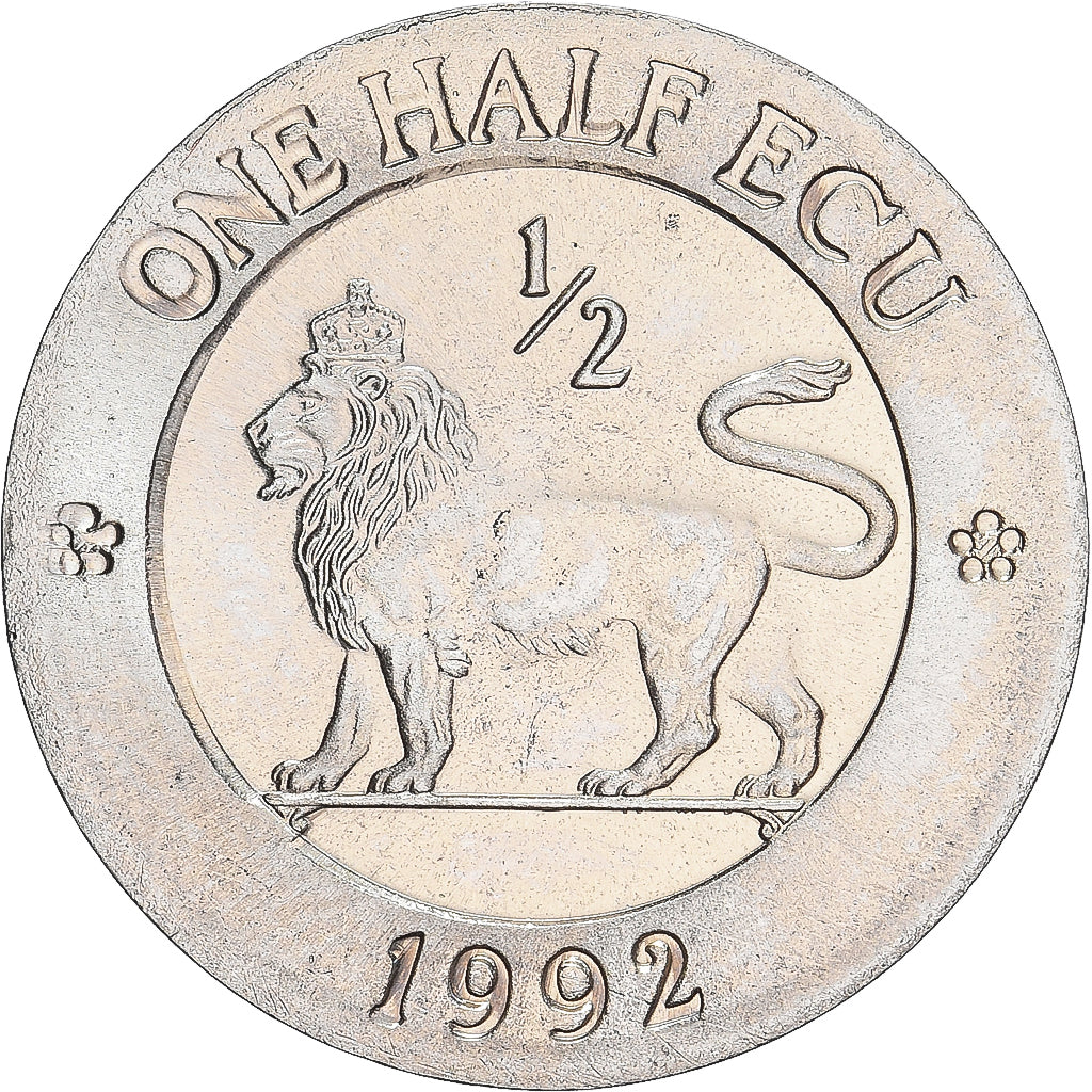 Zjednoczone Królestwo Wielkiej Brytanii, 1/2 Ecu Europa, 1992, Tower mint, BU
