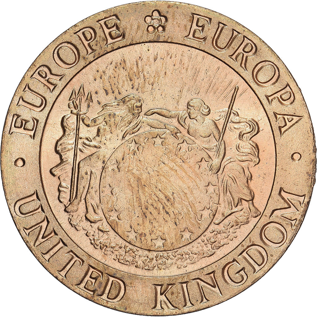 Zjednoczone Królestwo Wielkiej Brytanii, 1/4 Ecu Europa, 1992, Tower mint, BU