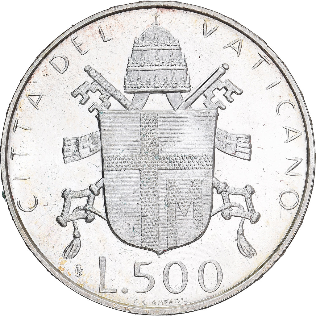 Vatican, Jean-Paul II, 500 Lire, 1979 - Anno I, Roma, BE, MS(64), Silver, KM:148