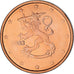 Finnland, 2 Euro Cent, 2003, Vantaa, UNZ, Copper Plated Steel, KM:99