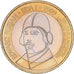 Eslovenia, 3 Euro, Edvard Rusjan, 2009, Vantaa, SC+, Bimetálico