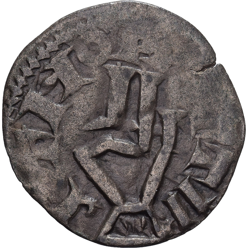 France, Archevêché de Besançon, Denier, 1240-1310, Besançon, AU(50-53)