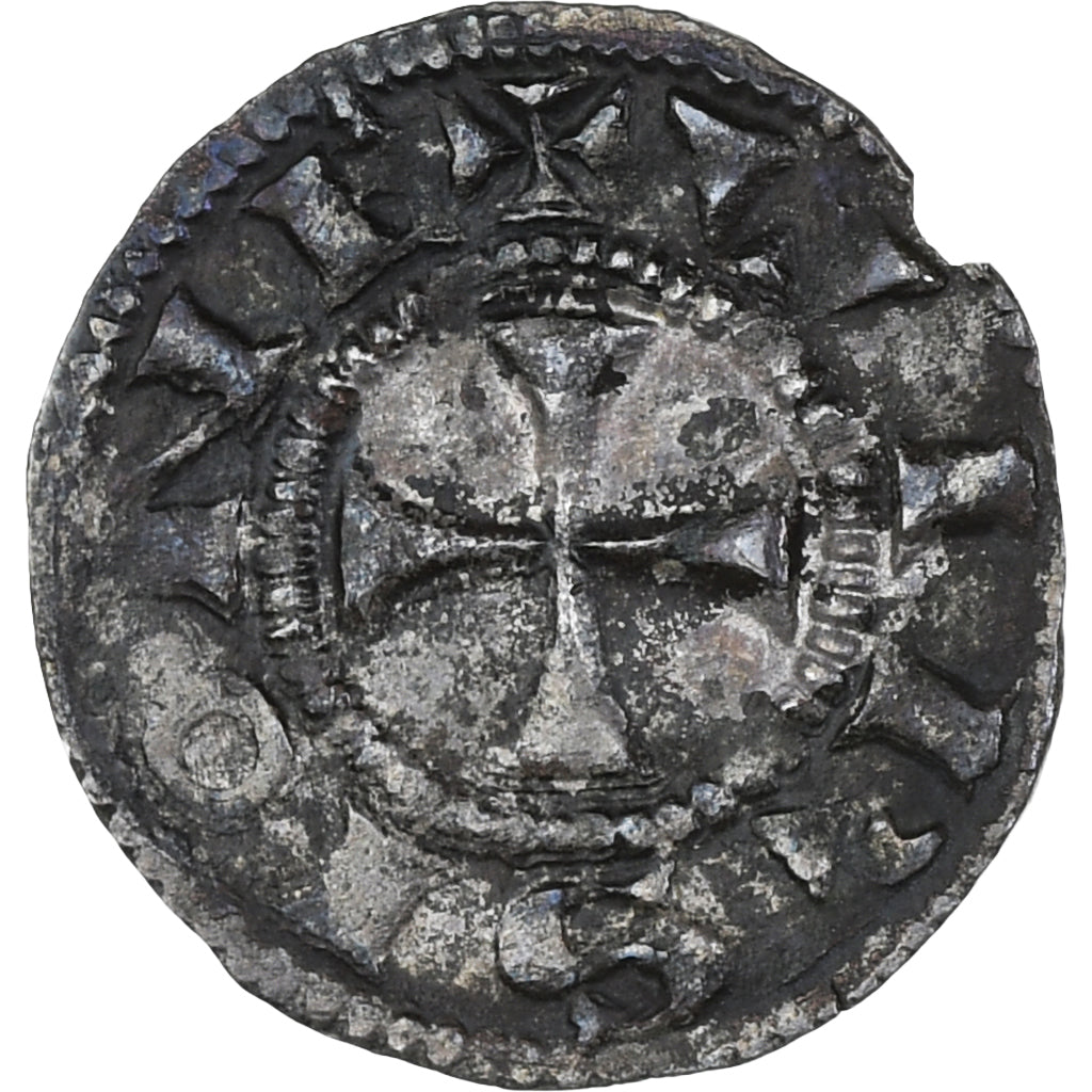 France, Seigneurie de Vierzon, Hervé Ier, Denier, 1144-1192, Vierzon