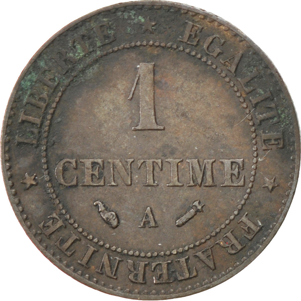 Coin, France, Cérès, Centime, 1882, Paris, EF(40-45), Bronze, KM:826.1