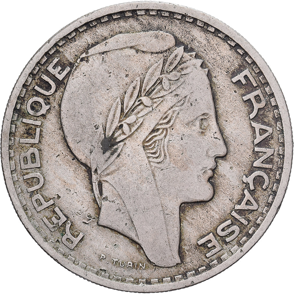 Algerije, Turin, 100 Francs, 1950, Paris, FR+, Cupro-nikkel, KM:93
