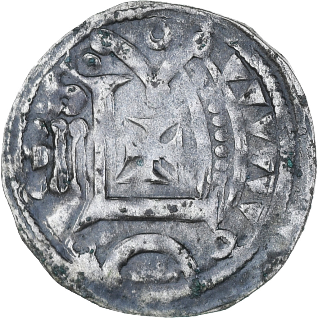 Frankreich, Comté de Vendôme, Foulques l'Oison, Denier, ca. 1050-1060, SS+