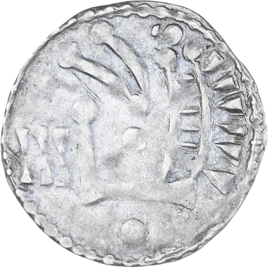 France, Comté de Blois, Thibaut III, Denier, ca. 1050-1090, SUP, Billon