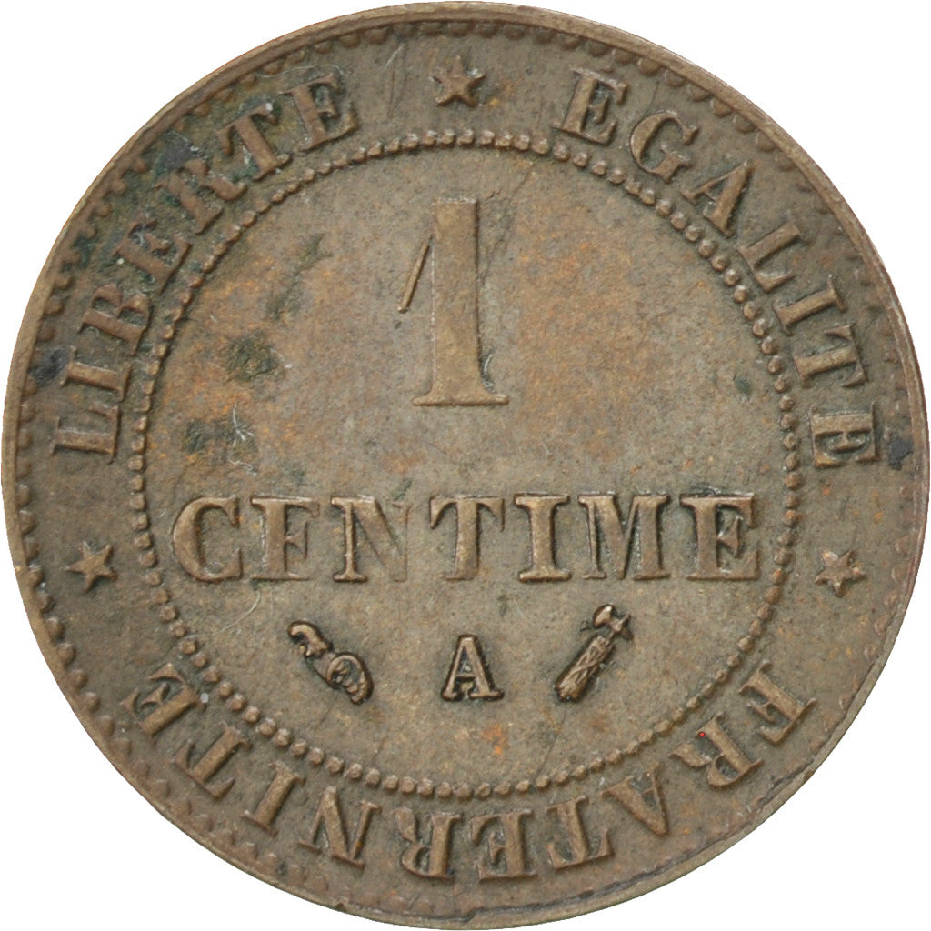 Monnaie, France, Cérès, Centime, 1886, Paris, TTB+, Bronze, KM:826.1