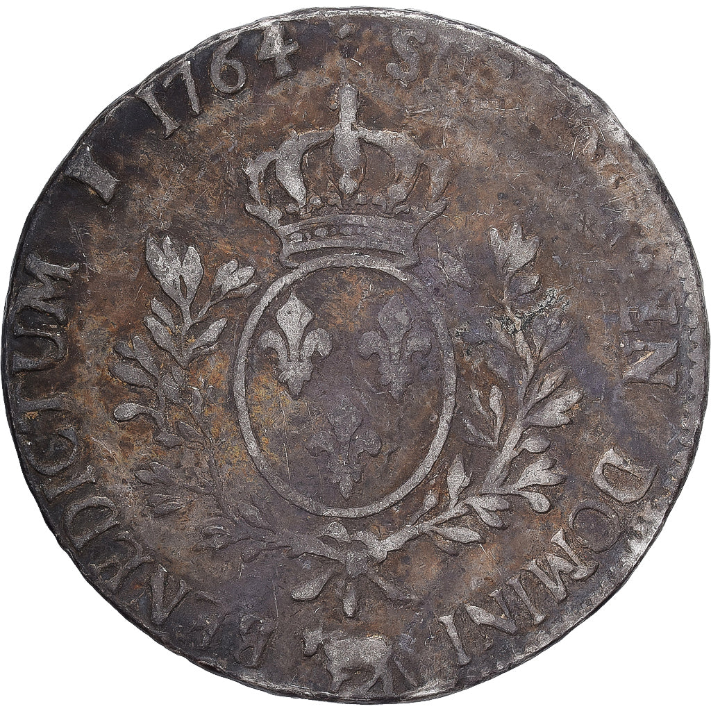 Frankreich, Louis XV, Écu de Béarn au bandeau, 1764, Pau, SGE+, Silber