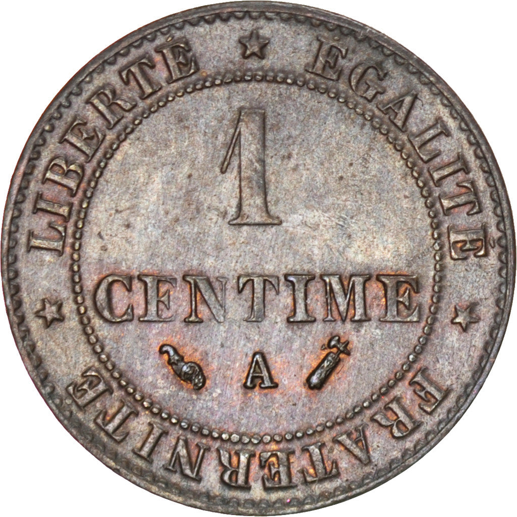 Coin, France, Cérès, Centime, 1886, Paris, AU(55-58), Bronze, KM:826.1