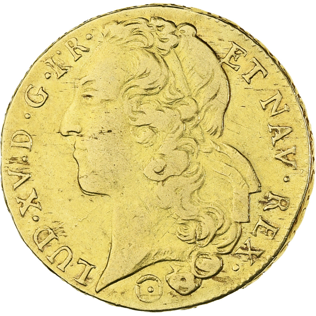 France, Louis XV, Double Louis d'or au bandeau, 1746/5, Bordeaux, Gold