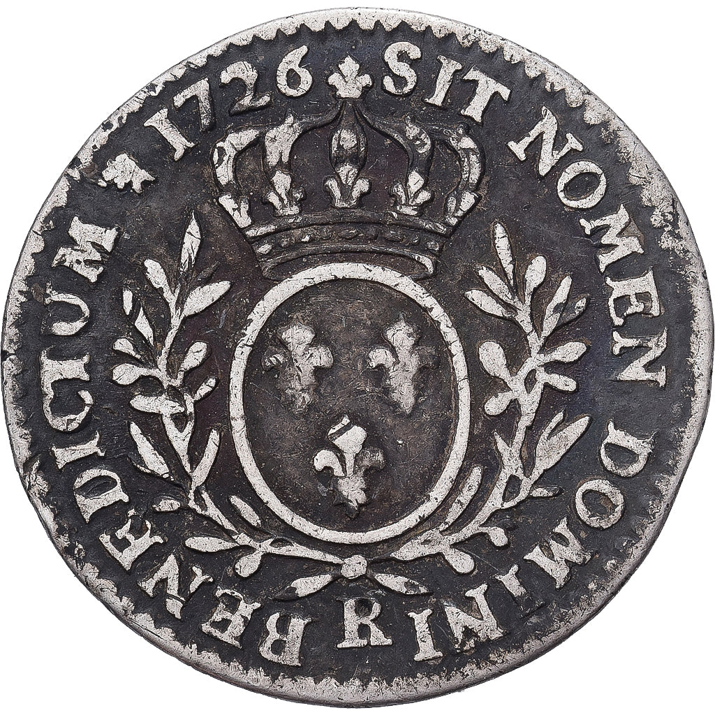 Frankreich, Louis XV, 1/10 Écu aux branches d'olivier, 1726, Orléans, S