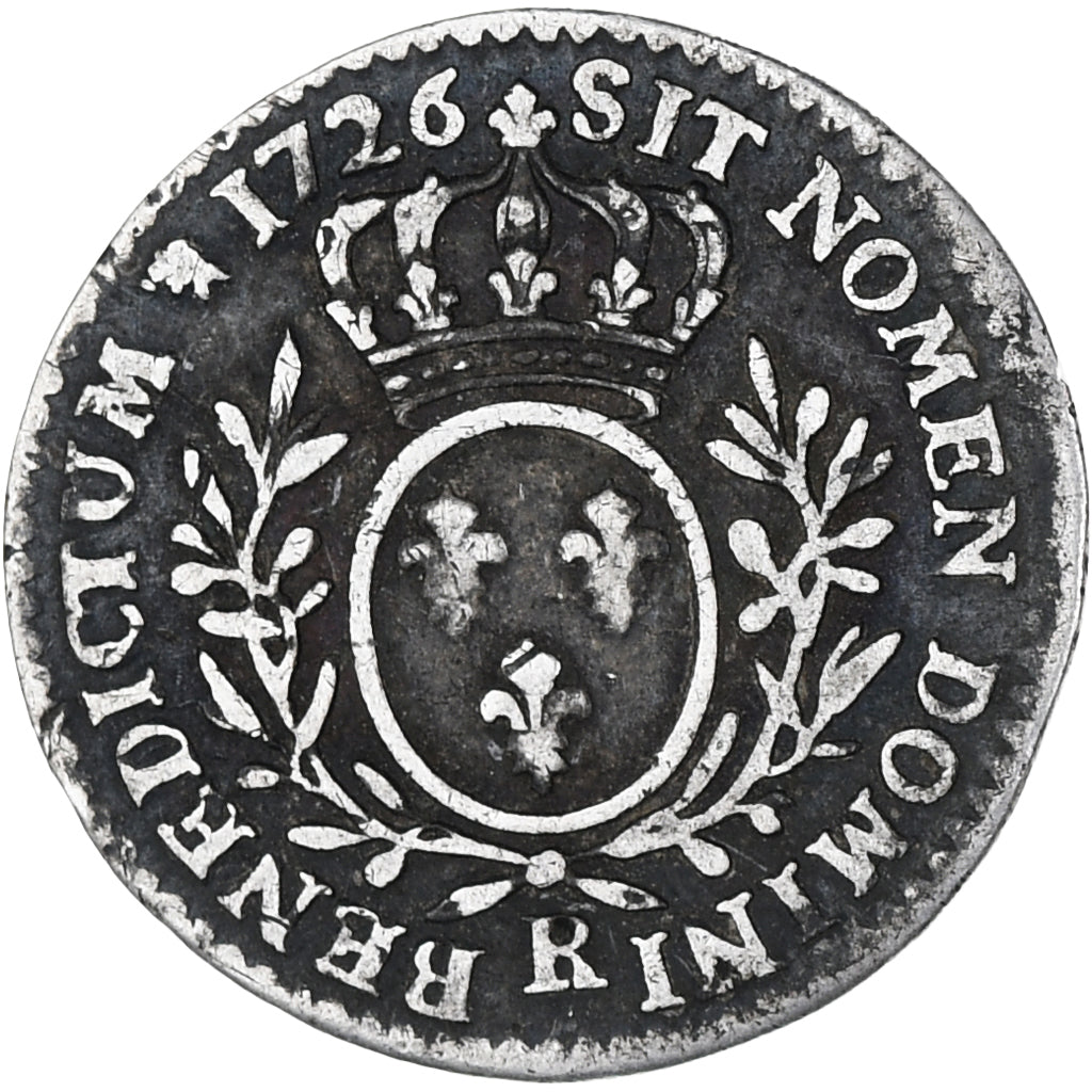Frankrijk, Louis XV, 1/10 Écu aux branches d'olivier, 1726, Orléans, FR