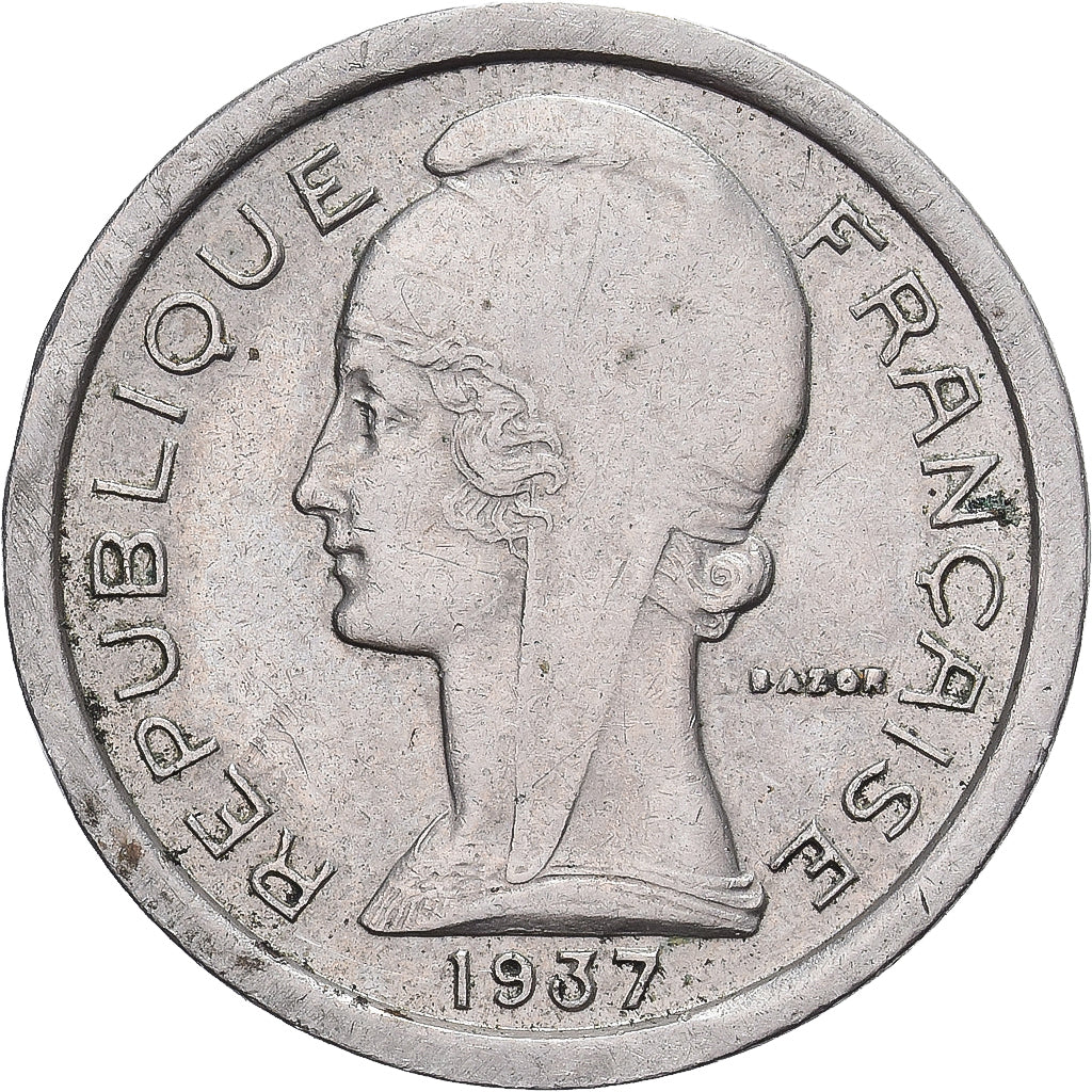 Francia, ficha, PTT Téléphone Public, Marianne, 1937, Bazor, SPL-, Rame-nichel