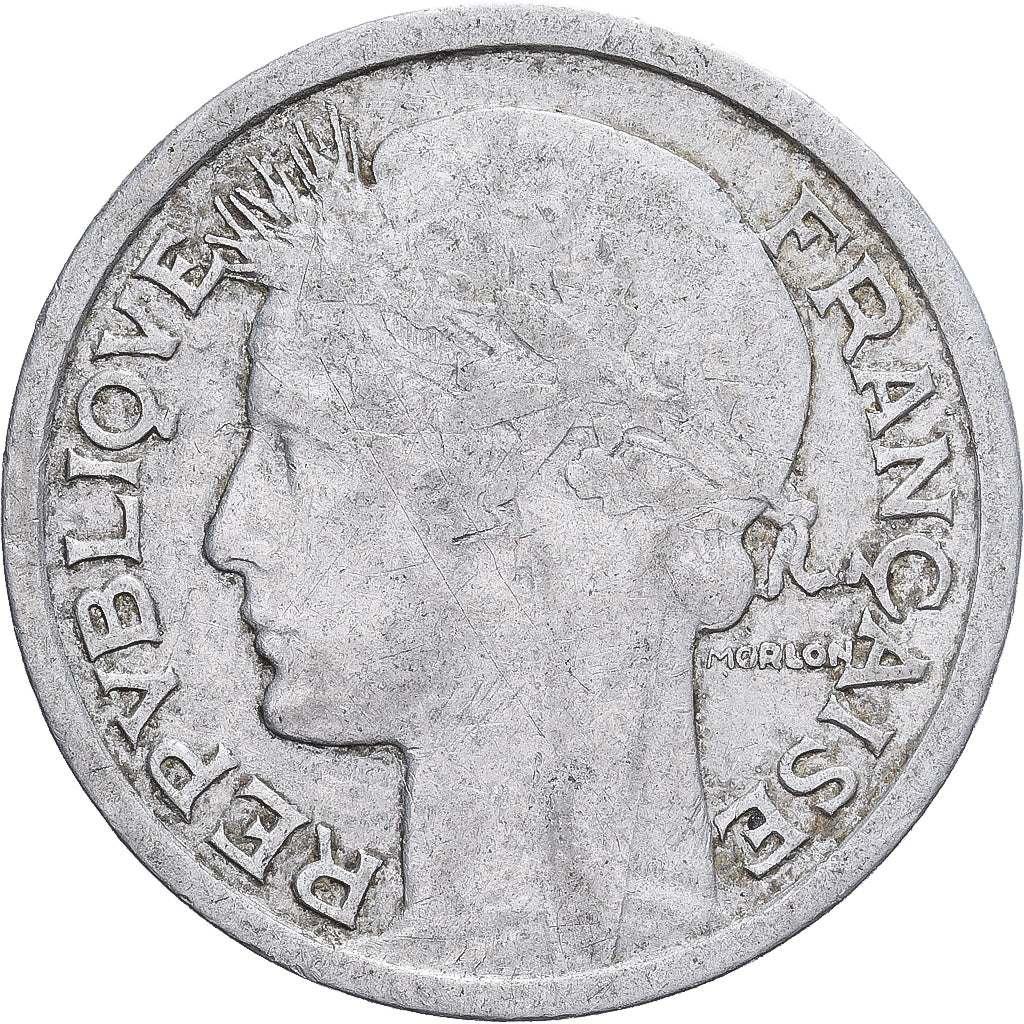 France, Morlon, Franc, 1948, Paris, TB+, Aluminium, KM:885a