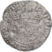 France, Charles VII, Blanc aux lis accotés, Poitiers ?, F(12-15), Billon