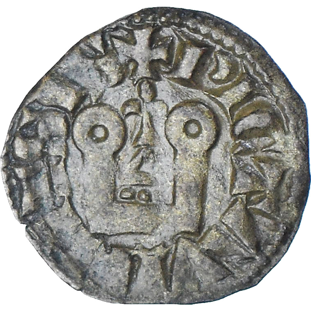 Frankreich, Comté du Poitou, Alphonse de Poitiers, Obole, 1249-1271, Poitiers