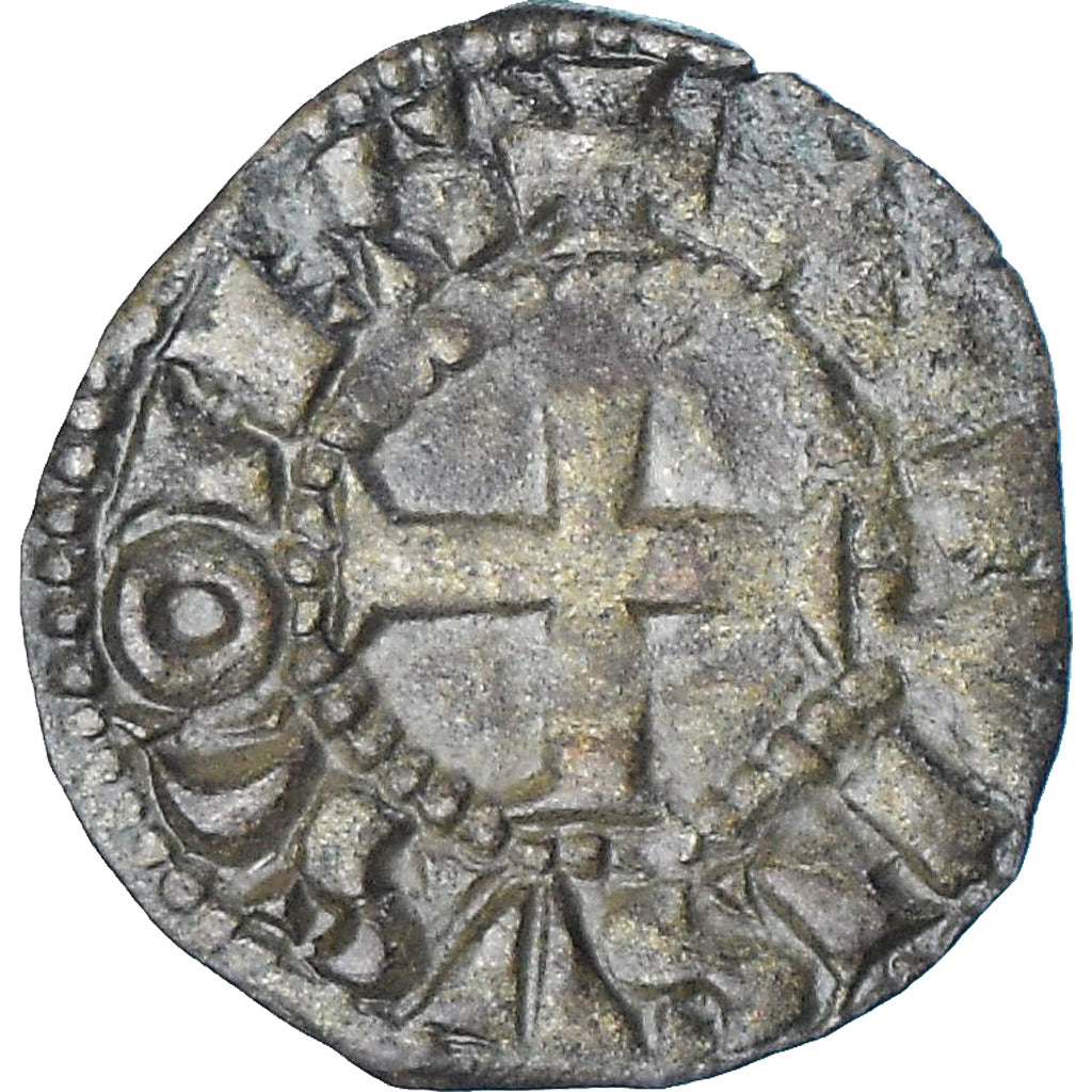 Frankreich, Comté du Poitou, Alphonse de Poitiers, Obole, 1249-1271, Poitiers